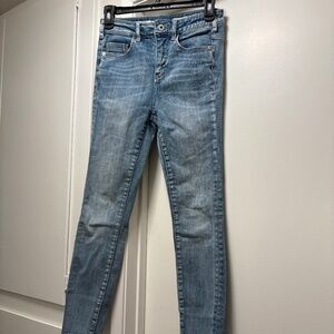 Pilcro jeans - high rise skinny - size 26 petite